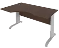 Стол эргономичный на металлокаркасе (левый)