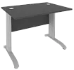 Стол письменный на L-образном металлокаркасе