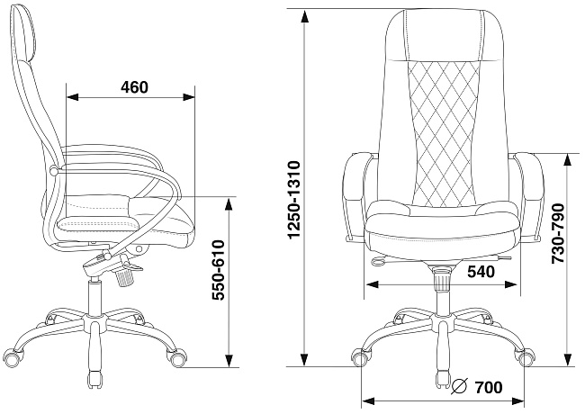 фото кресло CH-609SL/Eco №5
