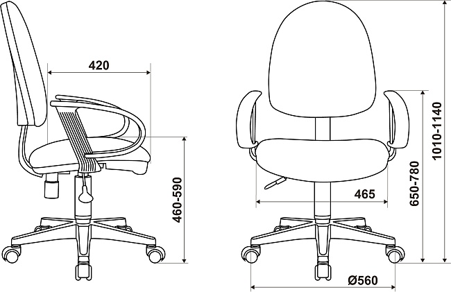 фото Кресло офисное CH-300 №5